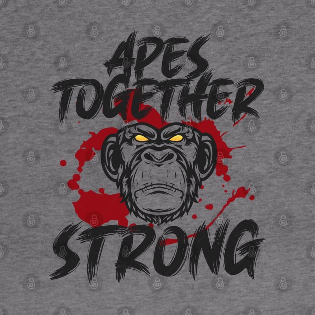 APES TOGETHER STRONG #1 V3 by RickTurner